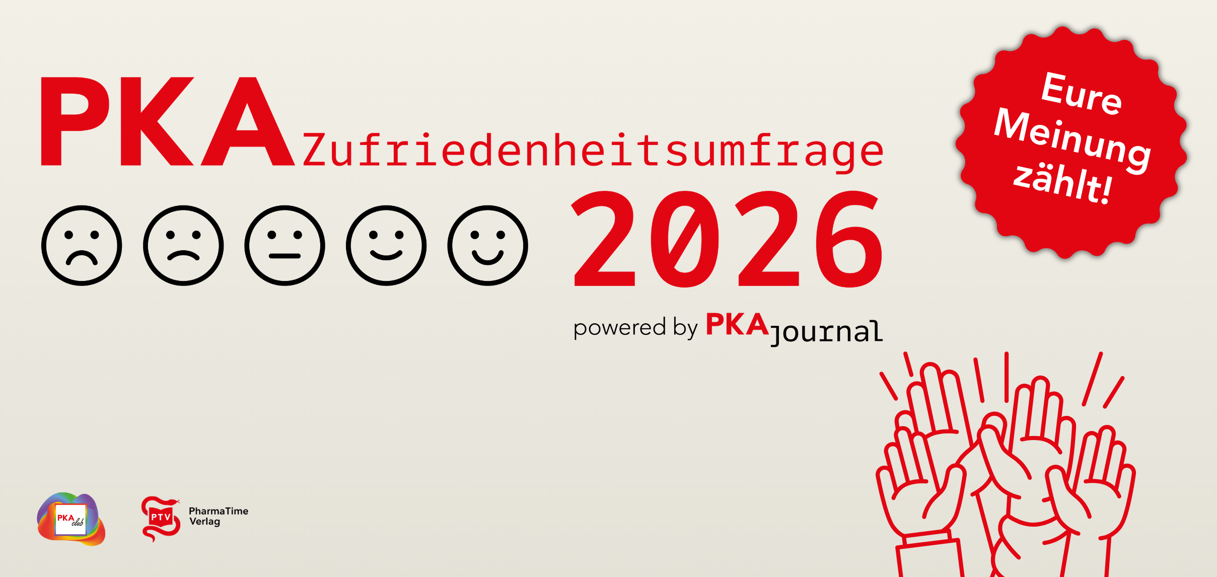 PKA-Zufriedenheitsumfrage 2026 – jetzt mitmachen!